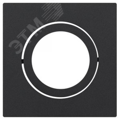 Светильник встраиваемый алюминиевый KL87 BK MR16/GU5.3 черный