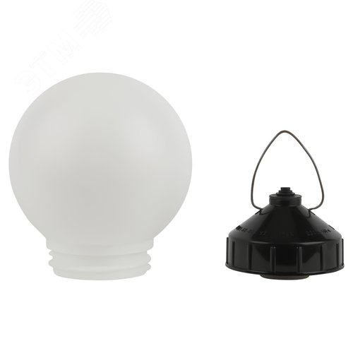 Светильник НСП 01-60-003 подвесной Гранат полиэтилен IP44 E27 max 60 Вт D150 шар белый