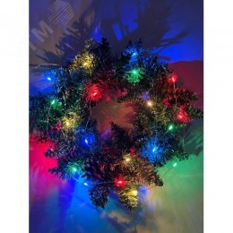 ENIN-2M Гирлянда LED Нить 2 м мультиколор, АА, IP20 (120/4800)