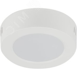 Светильник светодиодный LED 19-12-4K накладной круглый 12Вт 4000К