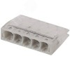 Клемма СМК компактная с пастой серии 245, 5 отверстий, 0,5-2,5 м NO-224-37