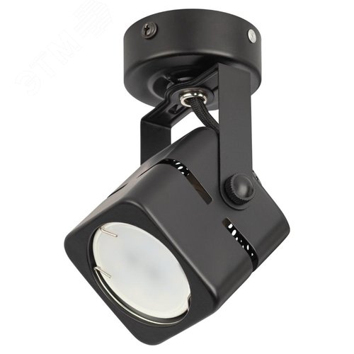 Светильник Накладной, черный OL3 GU10 BK (50/900)