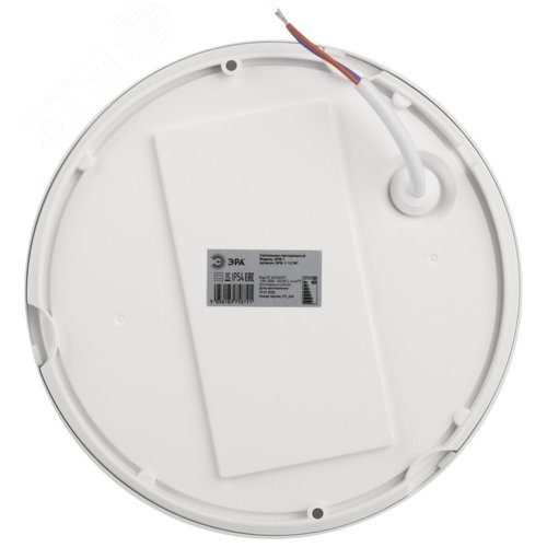 Светильник светодиодный ДБП-12W 4000К 960 Лм SPB-1-12 W IP54 круглый 180х 80 белый