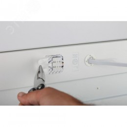 Светильник светодиодный ДВО/ДПО SPO-6-72-4K-P 72Вт 4000К 6500Лм IP40 595х595 призма с проводом