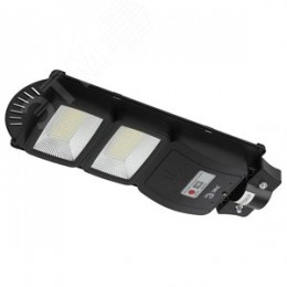 Светильник консольный на солнечных батареях, SMD, 40W, с датчиком движения, ПДУ, 700Лм, 5000К, IP65