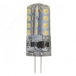 Лампа светодиодная LED 3 Вт 240Лм 2700К капсула теплый G4 12В LED JC-3W-12V-827-G4 Standart