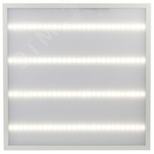 Светильник светодиодный 72Вт 4000К 6500Лм IP40 595х595х19 матовый с проводом SPO-6-72-4K-M