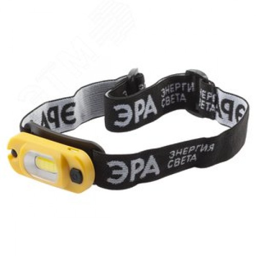 Фонарь налобный светодиодный 3Вт 145Лм IP20 COB 4 режима аккумуляторный Рабочий Практик GA-801