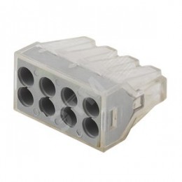 Строительно-монтажная клемма СМК, модель 108, 8 отверстий, 1.0-2.5мм2