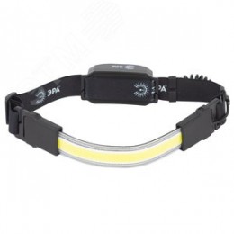 Фонарь налобный светодиодный GA-807 ''Кибер'' аккумуляторный 5 Вт COB, 3 режима, micro USB Элементы питания в комплекте