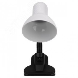 Светильник настольный на прищепке белый N-102-E27-40W-W