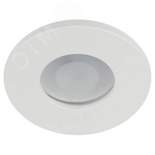 Светильник встраиваемый влагозащищенный WR3 WH MR16/GU5.3, IP44, белый