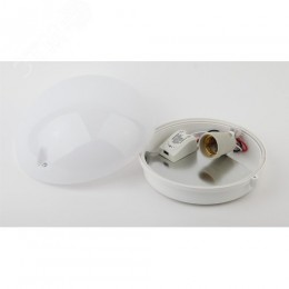 Светильник НБП 06-60-102 с фото-шумов ым датчиком 60Вт, Е27, 220В, IP54, У3, Сириус, с фото-ш умовым