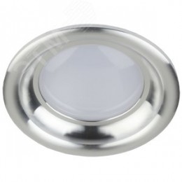 Светильник светодиодный круглый тарелка 7W 4000K, серебро KL LED 17-7 SL