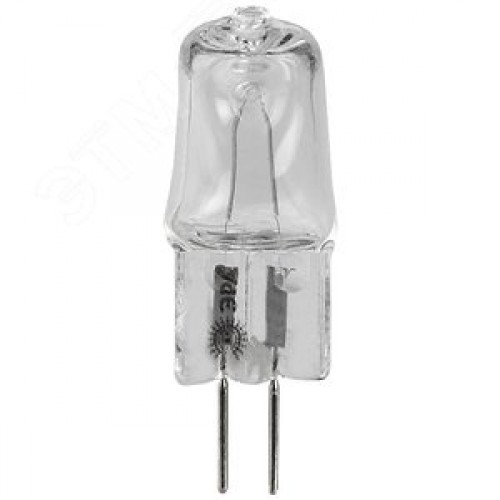 Лампа накаливания галогенная G4-JCD-40W-230V-CL (галоген, капсула, 40Вт, нейтр, G4) (100/1000/35000)