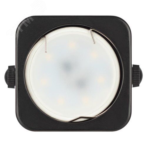 Светильник Накладной, черный OL3 GU10 BK (50/900)