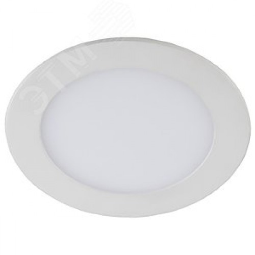 Светильник светодиодный круглый LED 12W 220V 6500K LED 1-12-6K