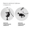 Светильник настольный на струбцине белый N-121-E27-40W-W
