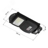 Светильник консольный на солнечной батарее, SMD, 20W, с датчиком движения, ПДУ, 400 lm, 5000К, IP65
