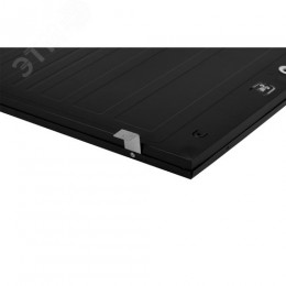 Светильник светодиодный ДВО-38Вт 3600Лм 4000К IP40 ГРИЛЬЯТО 588x588 матовый черный