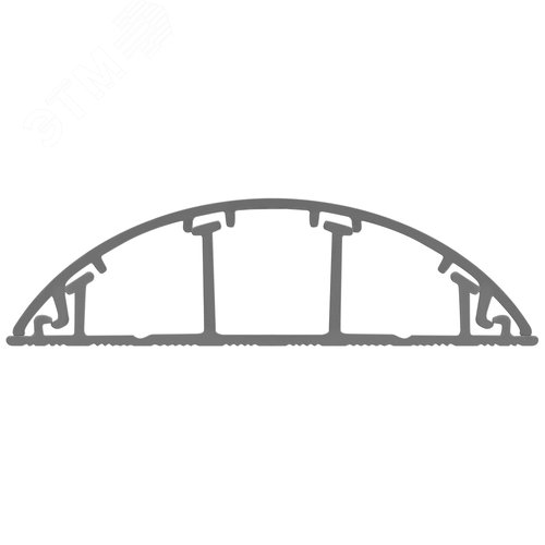 Кабель-канал KK-70-16-FLG напольный светло-серый RAL 7035 70х16мм 42м