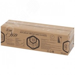 Лампа светодиодная LED 10 Вт 800Лм 2700К таблетка (GX53) теплый GX53 220-240В ECO LED GX-10W-827-GX53 (10-PACK) Red Line