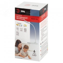 Светильник настольный светодиодный аккумуляторный 6Вт белый NLED-524-6W-W