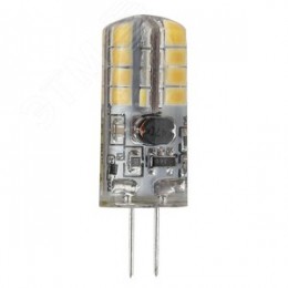 Лампа светодиодная LED 2,5 Вт 200Лм 2700К капсула теплый G4 12В LED JC-2,5W-12V-827-G4 Standart