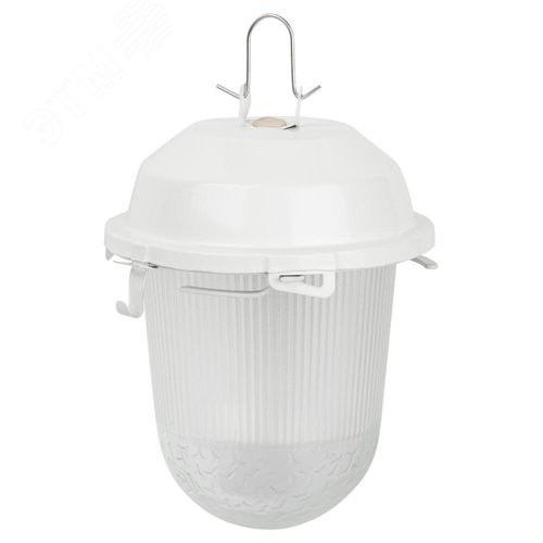 Светильник НСП 02-100-001 без решетки Желудь сталь / стекло IP54 E27 max 100Вт 170х260 белый