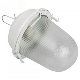 Светильник НСП 02-100-001 без решетки Желудь сталь / стекло IP54 E27 max 100Вт 170х260 белый