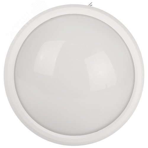 Светильник светодиодный ДБП-12W 4000К 960 Лм SPB-1-12 W IP54 круглый 180х 80 белый