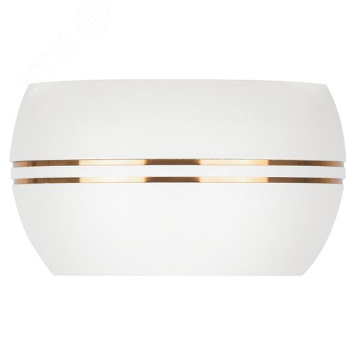 Подсветка декоративная под лампу Gx53 алюминий цвет белый/золото OL13 GX53 WH/GD