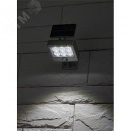 Прожектор с датчиком движения, на солнечной батарее, 6LED, 150 lm ERAFS048-08