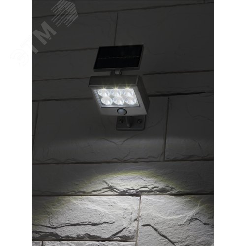 Прожектор с датчиком движения, на солнечной батарее, 6LED, 150 lm ERAFS048-08