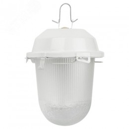 Светильник НСП 02-100-001 без решетки Желудь сталь / стекло IP54 E27 max 100Вт 170х260 белый