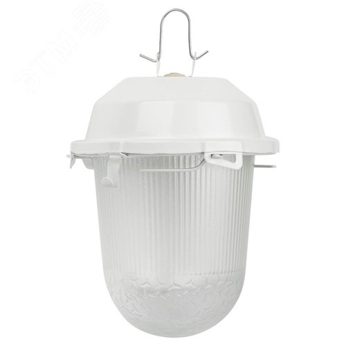 Светильник НСП 02-100-001 без решетки Желудь сталь / стекло IP54 E27 max 100Вт 170х260 белый