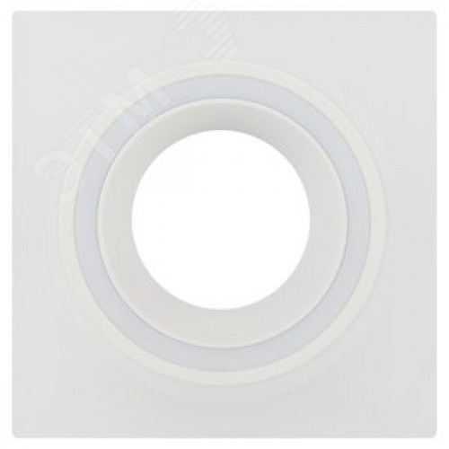 Светильник встраиваемый декоративный DK91 WH MR16/GU5.3 белый