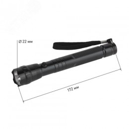 Фонарь TM1W Трофи 1x1W LED, алюм, 2хАА