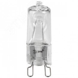 Лампа накаливания галогенная G9-JCD-40-230V-CL (галоген, капсула, 40Вт, нейтр, G9) (100/1000/35000)