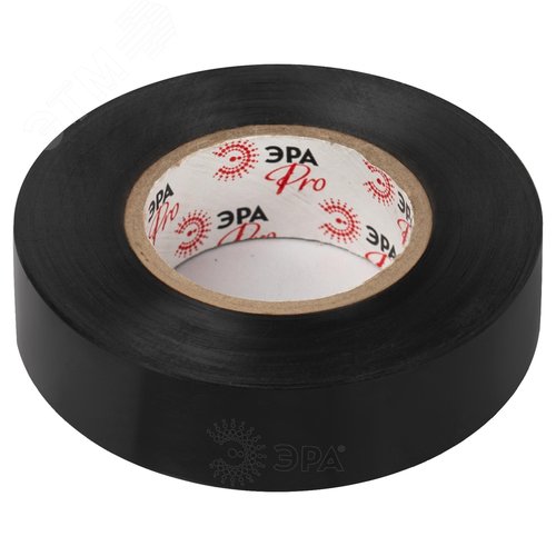 Изолента ET1925BLACK ПВХ 19мм х 25м черная