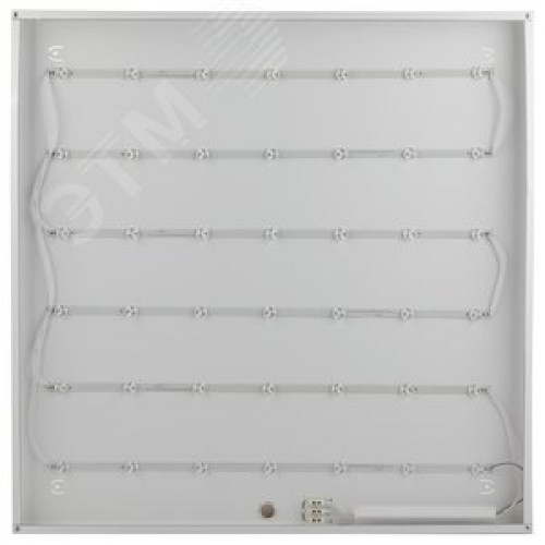 Светильник светодиодный ДВО/ДПО 40Вт с равномерной засветкой матовый 6500К 4200Лм <1% IP40 595x595 SPO-1-40-6K-M [4]