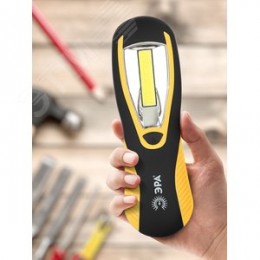 Фонарик подвесной в палатку на батарейках 3хАА, ударопрочный, магнитный, покрытие soft touch RB-701 Практик