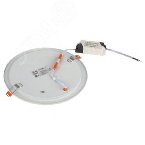 Светильник светодиодный ДВО-18W 4000К 980Лм d 222 мм IP20 круглый