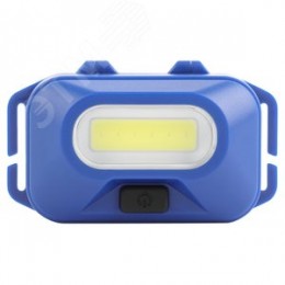 Фонарь налобный светодиодный 3Вт 180Лм IP40 COB 4 режима на батарейках 3xAAA (в комплект не входят) Атлант GB-707