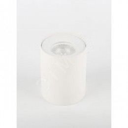 Подсветка накладной, GU10, D80х100мм, белый (50/700)