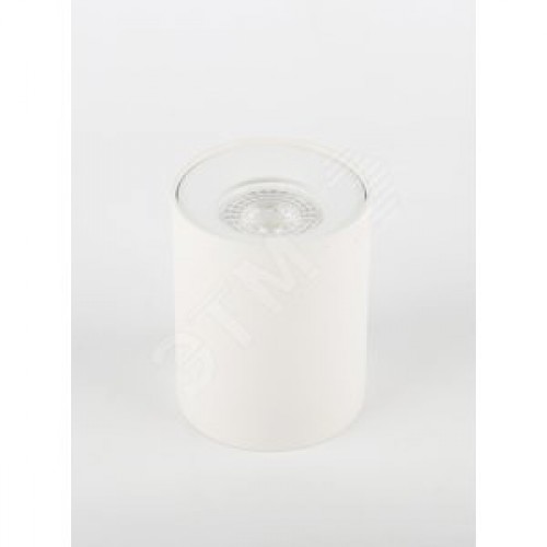 Подсветка накладной, GU10, D80х100мм, белый (50/700)