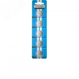 Батарейка Трофи CR2025-5BL ENERGY POWER Lithium (100/1000/78000)