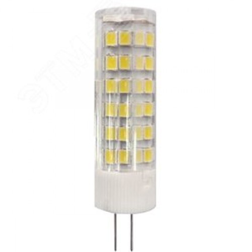 Лампа светодиодная LED 7 Вт 560Лм 4000К капсула нейтральный G4 170-265В LED JC-7W-220V-CER-840-G4 Standart