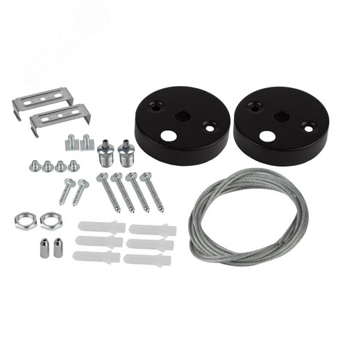 Светильник линейный светодиодный 24Вт 4000K 2400лм 50х1180х55 черный подвесной SML-20-WB-40K-B24