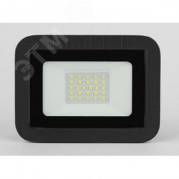 Прожектор светодиодный ДО-20 Вт 6500К 1900 Лм IP65 черный 20w холодный 180-265В LPR-061-0-65K-020